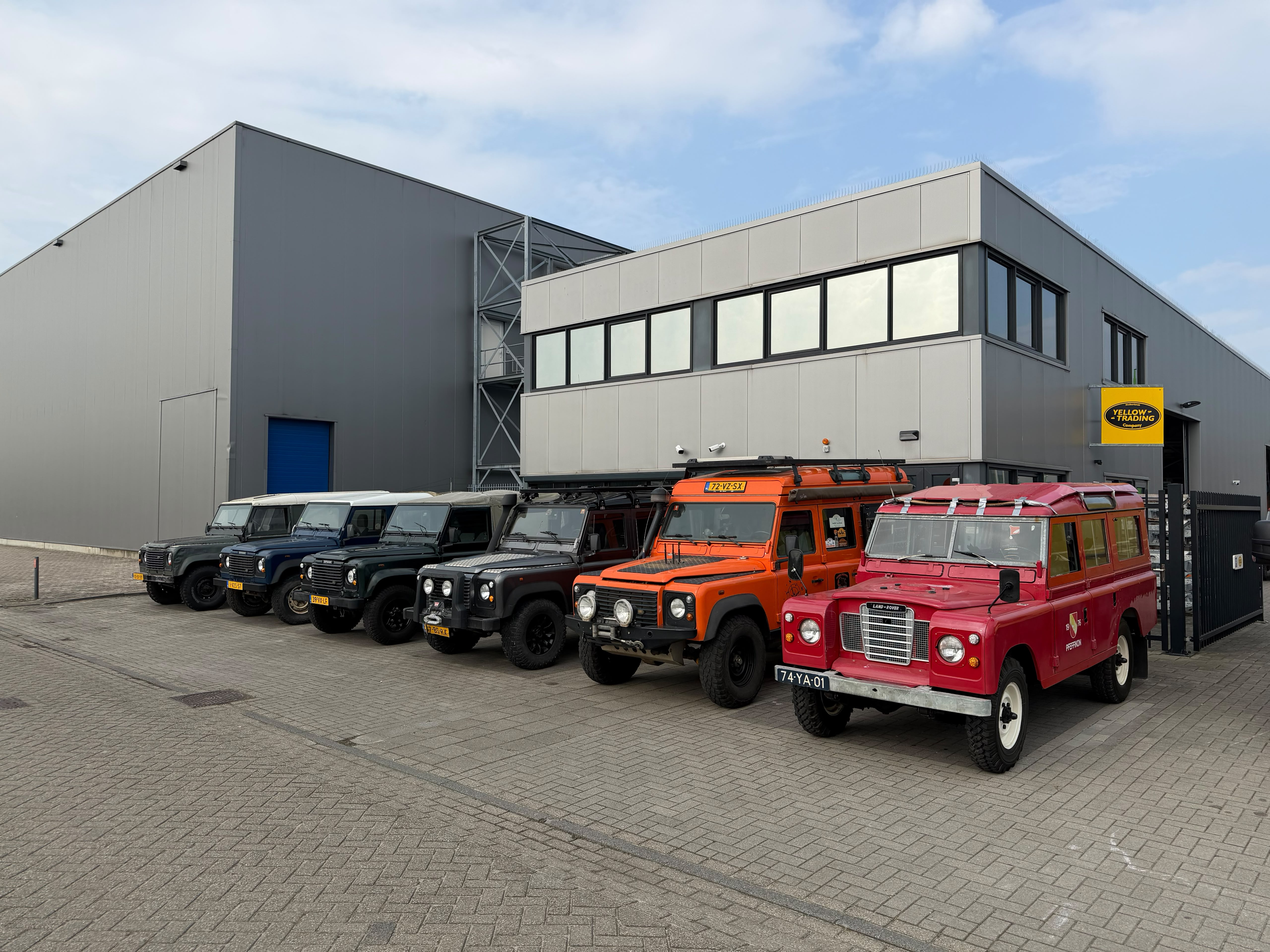 Yellow Trading Company werkplaats